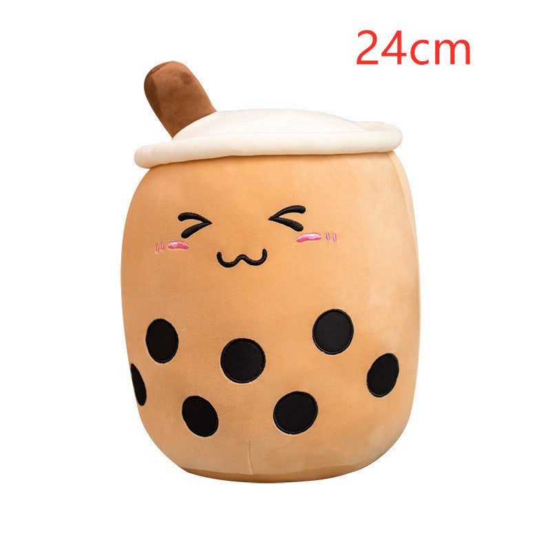 Cute Fruit Drink Plush Stuffed Soft Pillow Cushion Kids Gift