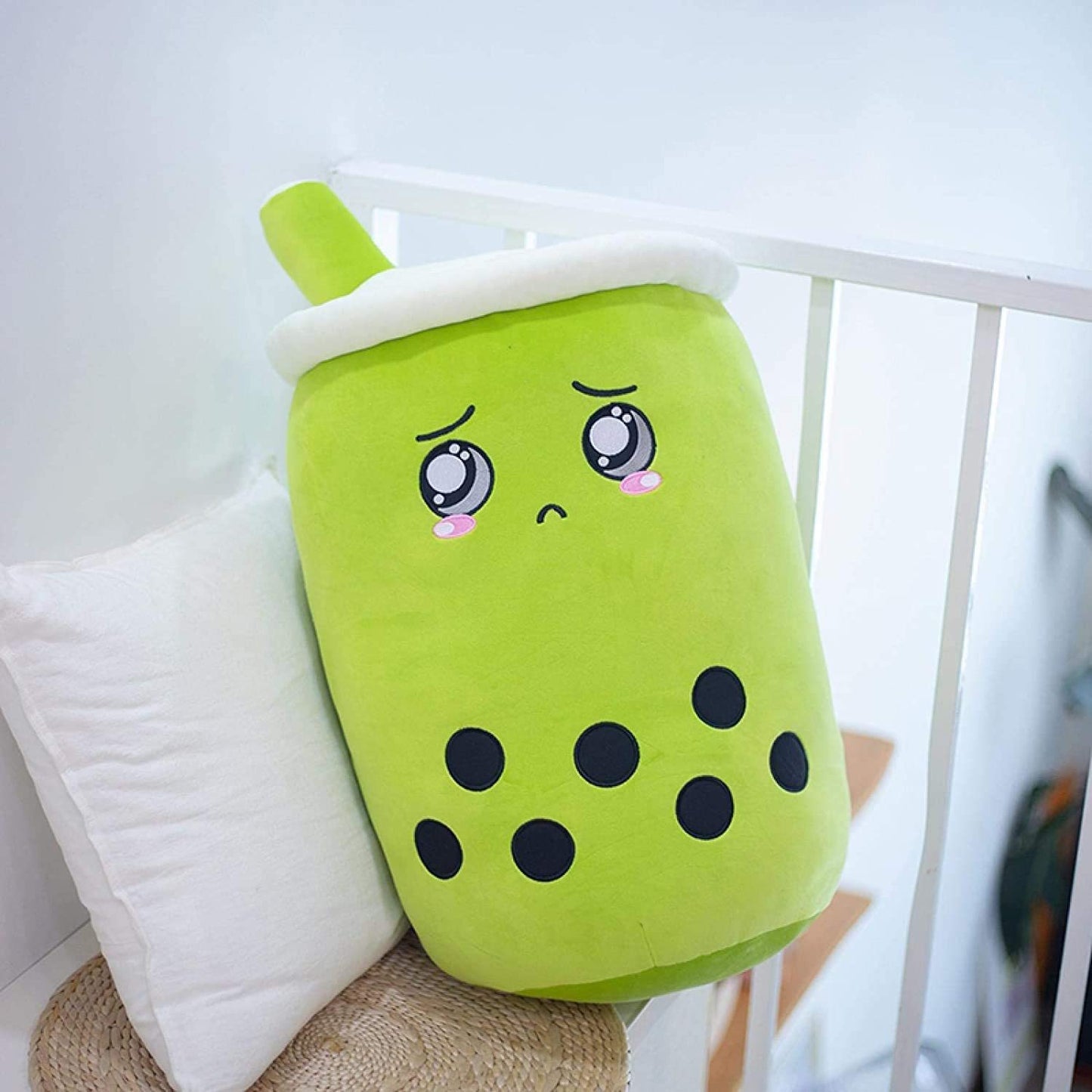 Cute Fruit Drink Plush Stuffed Soft Pillow Cushion Kids Gift