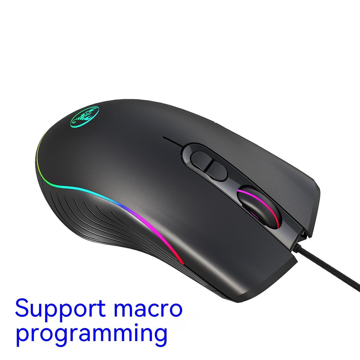 RGB Glowing Gaming Mouse - Wired