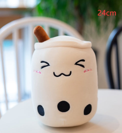 Cute Fruit Drink Plush Stuffed Soft Pillow Cushion Kids Gift