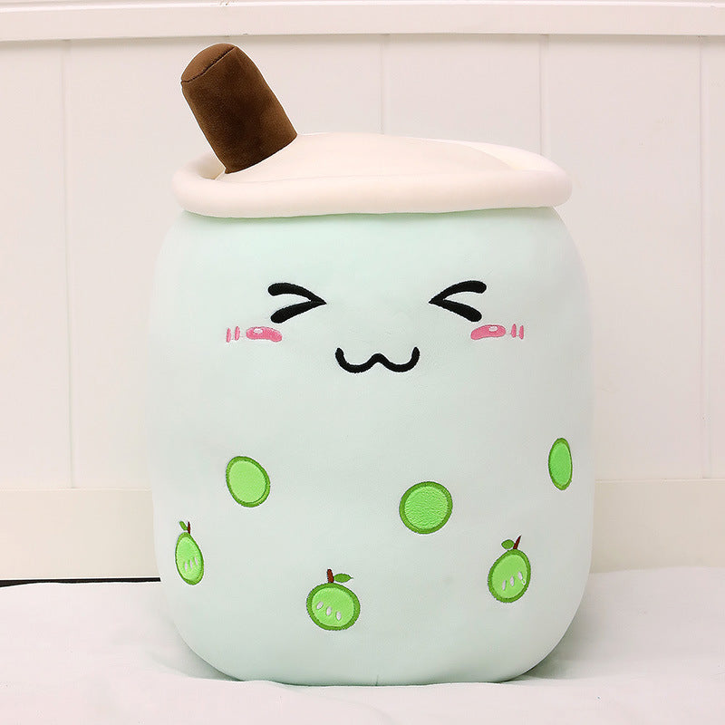Cute Fruit Drink Plush Stuffed Soft Pillow Cushion Kids Gift