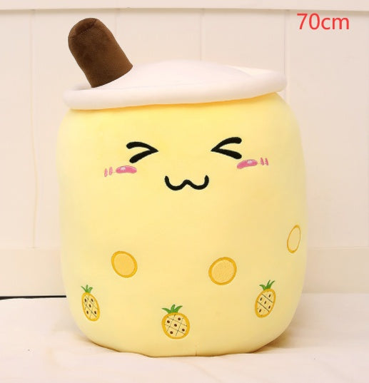 Cute Fruit Drink Plush Stuffed Soft Pillow Cushion Kids Gift