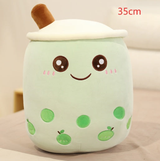 Cute Fruit Drink Plush Stuffed Soft Pillow Cushion Kids Gift