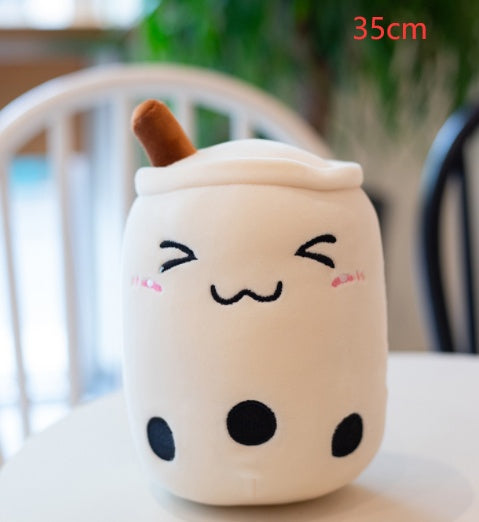 Cute Fruit Drink Plush Stuffed Soft Pillow Cushion Kids Gift