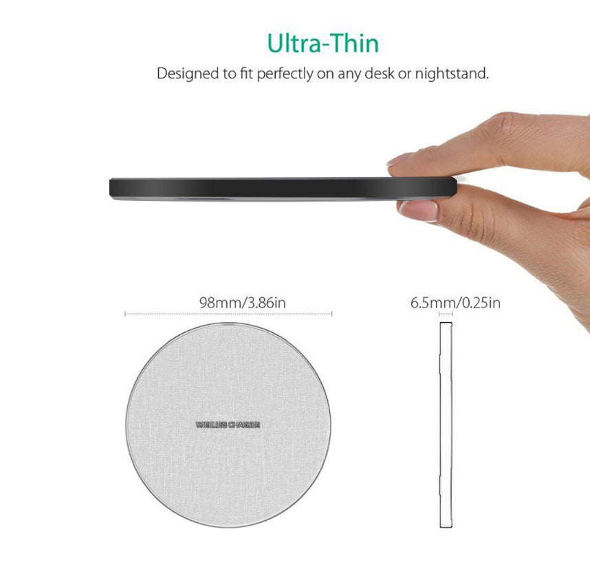Qi Standard Ultra- Fast Charge Wireless Charger 15W