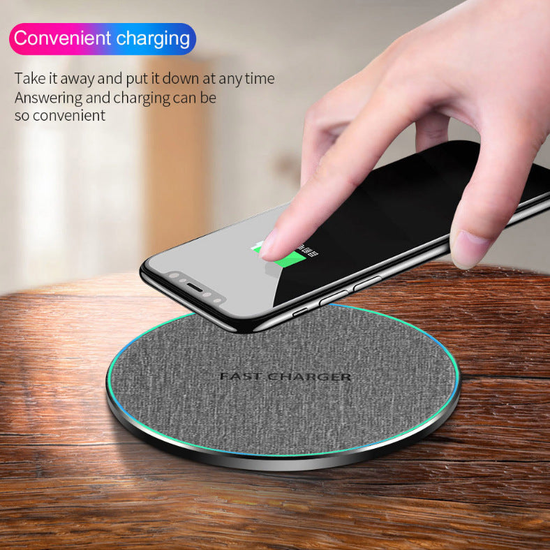Qi Standard Ultra- Fast Charge Wireless Charger 15W