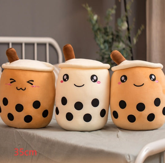 Cute Fruit Drink Plush Stuffed Soft Pillow Cushion Kids Gift