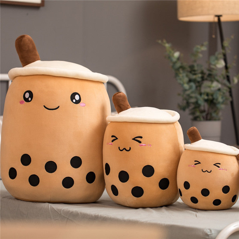 Cute Fruit Drink Plush Stuffed Soft Pillow Cushion Kids Gift