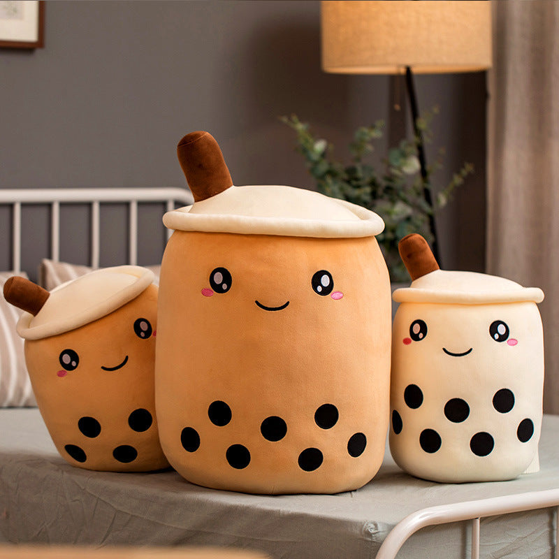 Cute Fruit Drink Plush Stuffed Soft Pillow Cushion Kids Gift