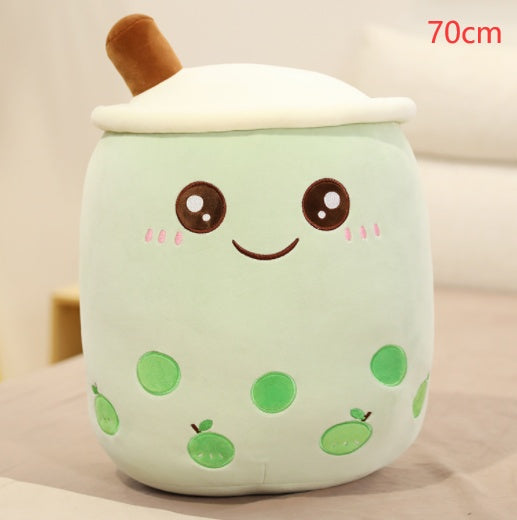 Cute Fruit Drink Plush Stuffed Soft Pillow Cushion Kids Gift