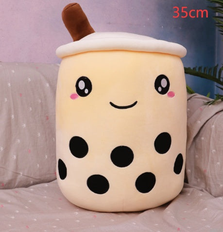 Cute Fruit Drink Plush Stuffed Soft Pillow Cushion Kids Gift