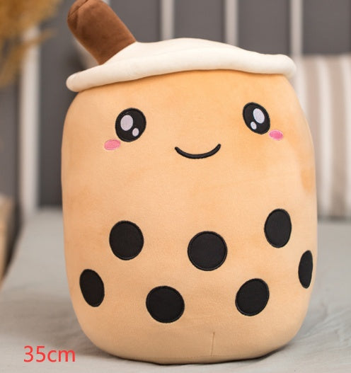 Cute Fruit Drink Plush Stuffed Soft Pillow Cushion Kids Gift