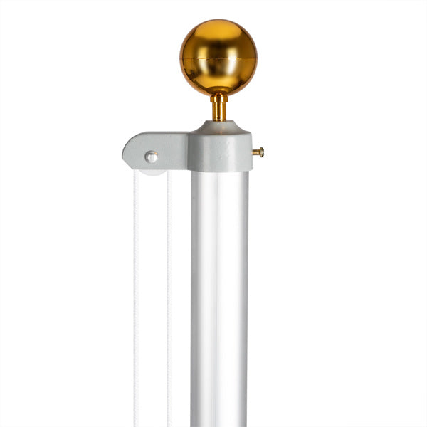 Cut Off Flagpole Aluminum Alloy, Adjustable And Extendable